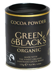 Green and Blacks organic cocoa